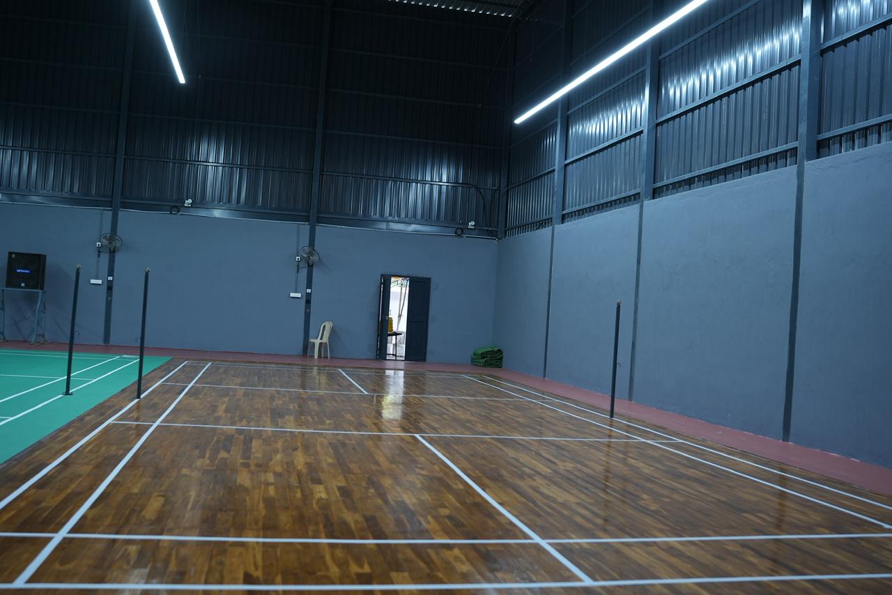 Indoor hall